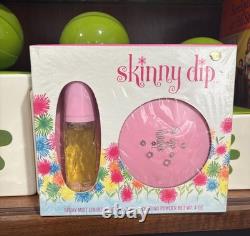 Vintage SKINNY DIP Cologne Gift Set Cologne & Dusting Powder NEW Sealed