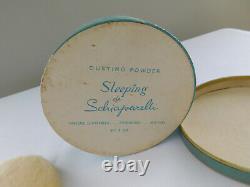 Vintage'SLEEPING' de Schiaparelli Dusting Powder in BOX and UNOPENED