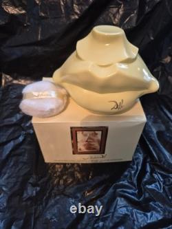 Vintage Salvador Dali Highly Perfumed Dusting Powder 3.5 oz SEE DESCRIPTION