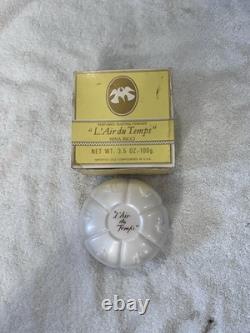 Vintage Sealed Nina Ricci L'Air du Temps Perfumed Dusting Powder 3.5 OZ 100g
