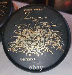 Vintage Shiseido Zen- Perfume, Solid Perfume, Fancy Powder, And Dusting Powder