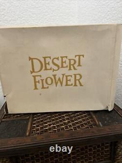 Vintage Shulton Desert Flower Spray Cologne 2 oz and Dusting Powder 7 oz Set