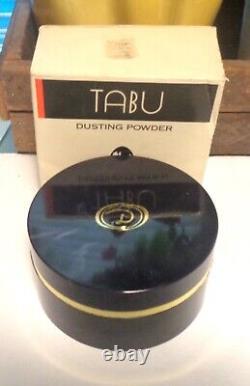 Vintage TABU by Dana Perfumes Luxurious Dusting Powder Classic Fragrance 4 oz