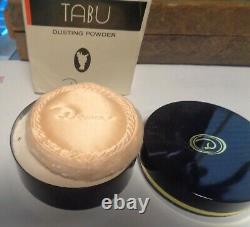 Vintage TABU by Dana Perfumes Luxurious Dusting Powder Classic Fragrance 4 oz