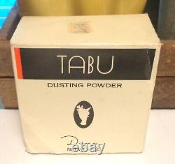 Vintage TABU by Dana Perfumes Luxurious Dusting Powder Classic Fragrance 4 oz