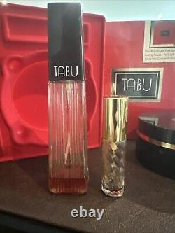 Vintage Tabu BY Dana Perfumed Dusting Powder Women 4 oz Talc New Box READ GIFT