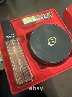 Vintage Tabu BY Dana Perfumed Dusting Powder Women 4 oz Talc New Box READ GIFT