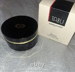 Vintage Tabu BY Dana Perfumed Dusting Powder Women 4 oz Talc New With Box