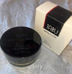 Vintage Tabu BY Dana Perfumed Dusting Powder Women 4 oz Talc New With Box