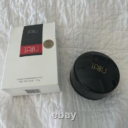 Vintage Tabu Perfumed Dusting Body Powder Talc Vanity 4 oz Discontinued