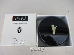 Vintage Tabu by Dana Perfumed Dusting Powder for Women 8 oz Talc New Sealed