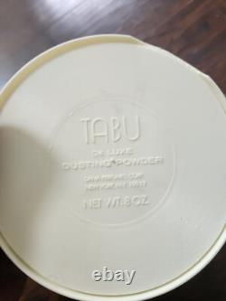 Vintage Tabu by Dana Perfumed Dusting Powder for Women 8 oz Talc new