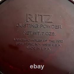Vintage The Ritz by Charles Of The Ritz Perfumed Dusting Powder with Puff VTG