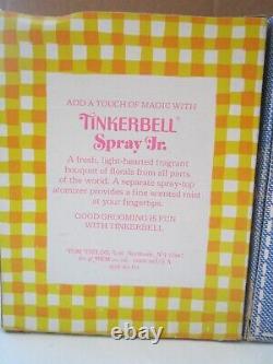 Vintage Tom Fields Tinkerbell Cologne w Atomizer, Dusting Powder 2 Sets 1970's