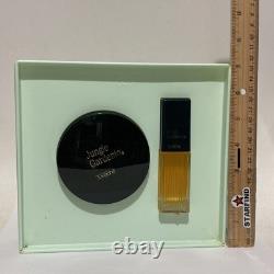 Vintage Tuvache JUNGLE GARDENIA Dusting Powder & Perfume Yardley of London Set Vintage Tuvache JUNGLE GARDENIA Dusting Powder & Perfume Yardley of London Set
