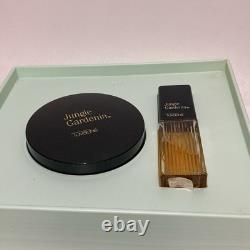 Vintage Tuvache JUNGLE GARDENIA Dusting Powder & Perfume Yardley of London Set