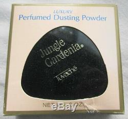 Vintage Tuvache Jungle Gardenia Perfumed Dusting Powder 2.0 Oz New Sealed In Box