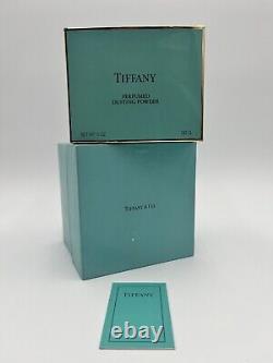 Vintage Unused Full Tiffany & Co. 1.7 Oz. EDP Atomiseur And 5 Oz. Dusting Powder