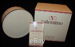 Vintage V VALENTINO Dusting Body Bath Powder 6oz. Women's 1986 Parfums Stern NIB