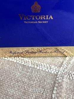 Vintage VICTORIA SECRET Perfumed Dusting Powder 2.5 Oz Glass Jar New Rare