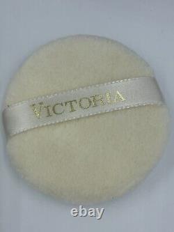 Vintage VICTORIA SECRET Perfumed Dusting Powder 2.5 Oz Glass Jar New Rare