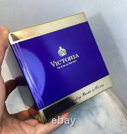 Vintage VICTORIA SECRET Perfumed Dusting Powder 2.5 Oz Glass Jar New Rare