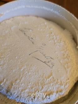 Vintage White Mist Perfumed Dusting Powder Talc Countess Maritza Cosmetics 5oz