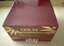 Vintage YSL OPIUM Perfumed Dusting Powder Yves Saint Laurent 5.2 oz SEALED