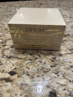 Vintage YSL OPIUM Perfumed Satin Dusting Powder 5.2oz/150g NEW FACTORY SEALED