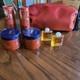 Vintage YSL Opium Perfume Set With A Variety Of Products- Dusting Powder- Opened