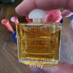 Vintage YSL Opium Perfume Set With A Variety Of Products- Dusting Powder- Opened