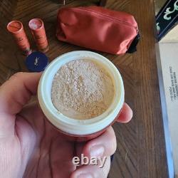 Vintage YSL Opium Perfume Set With A Variety Of Products- Dusting Powder- Opened