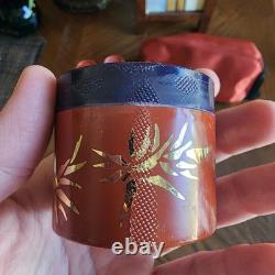 Vintage YSL Opium Perfume Set With A Variety Of Products- Dusting Powder- Opened