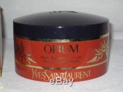Vintage YSL'Opium' Perfumed Bath Body Dusting Powder 5.2oz Yves Saint Laurent