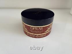 Vintage YSL Opium Perfumed Dusting Powder 5.2 Ounces 150 grams Yves St. Laurent