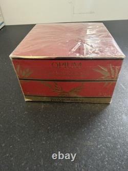 Vintage YSL Opium Perfumed Dusting Powder 5.2 oz 150g Sealed Yves Saint Laurent
