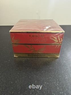 Vintage YSL Opium Perfumed Dusting Powder 5.2 oz 150g Sealed Yves Saint Laurent