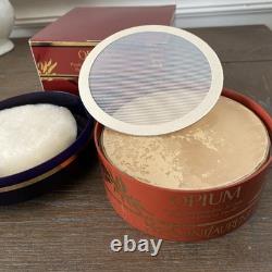 Vintage YSL Opium Perfumed Dusting Powder 5.2oz/150g New