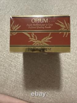 Vintage YSL Opium Perfumed Dusting Powder 5.2oz/150g New, Sealed Box