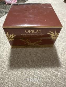 Vintage YSL Opium Perfumed Dusting Powder 5.2oz/150g New, Sealed Box