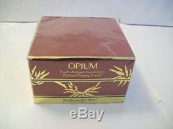 Vintage YSL Opium Perfumed Dusting Powder (poudre) 5.2 oz/150 g new, sealed, women