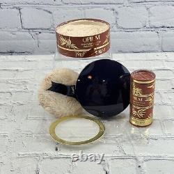 Vintage YSL Opium Yves Saint Laurent Perfumed Dusting Powder & Small Bottle