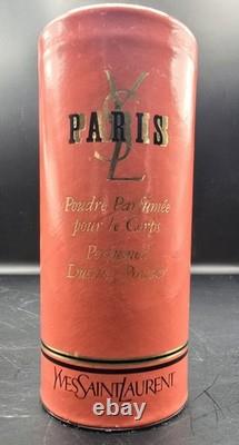 Vintage YSL Paris Perfumed Dusting Powder 35g Poudre Parfumé pour le Corps Rare