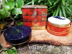 Vintage YSL Yves Saint Laurent OPIUM Perfumed DUSTING Body Powder 5.2 oz 150 g