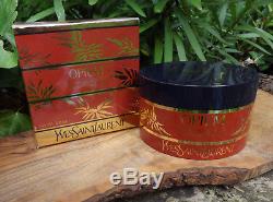 Vintage YSL Yves Saint Laurent OPIUM Perfumed DUSTING Body Powder 5.2 oz 150 g