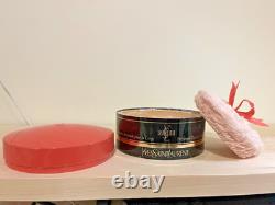 Vintage YSL Yves Saint Laurent PARIS perfumed Dusting Powder Extremely Rare