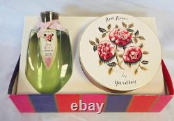 Vintage Yardley Red Roses 3.5 oz Cologne Dusting Powder Set FULL Sealed Box