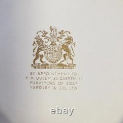 Vintage Yardley Red Roses 3.5 oz Cologne Dusting Powder Set FULL Sealed Box