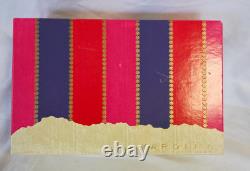 Vintage Yardley Red Roses 3.5 oz Cologne Dusting Powder Set FULL Sealed Box