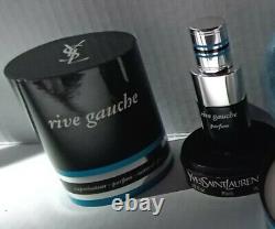 Vintage Ysl Rive Gauche Dusting Powder+ Pure Perfume 7.5 ml & + Free Shipping